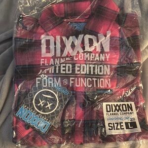 DIXXON Limited Edition Pink Plaid Shirt